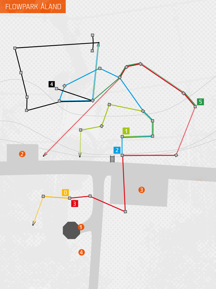 Park map Åland